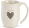 DEMDACO Kind Heart Cream Inspirational 16 ounce Ceramic Stoneware Coffee Mug...