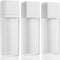 NOLITOY 3Pcs 30ml Airless Pump Bottles, Lotion Dispenser Travel Size Pump Container Empty Refillable Quartet Frosted Bottle for Cosmetics Skin Car...