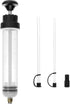 QWORK 200CC/200ML/0.21Qt./7OZ Extraction&Fill Pumb, Syringe Style Manual Automotive Pump,Gear Oil, and Brake Fluid Extractor...