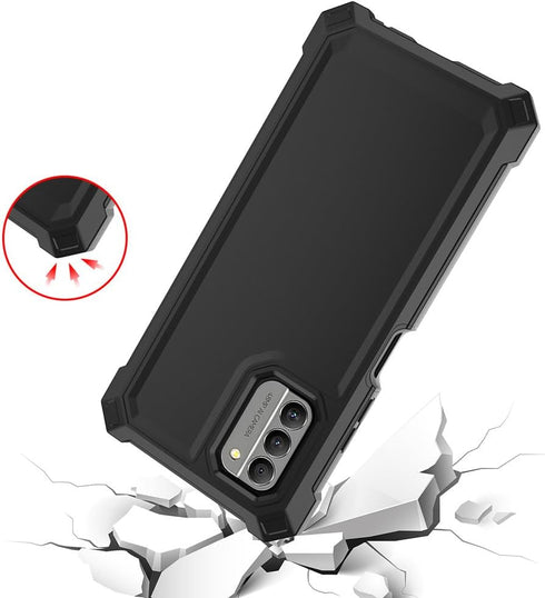 for Nokia C300 Case/Nokia G100 Case with Screen Protector,Nokia C300 Phone Case N155DL Front Back Full Body Protection,Nokia G100 N150DL Phone Cas...