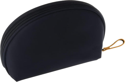 Small Makeup Bag for Purse Portable Waterproof Cosmetic Bag Travel Makeup Pouch for Women (Nylon, Inner red)...