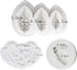 3Pcs/Set Christmas Holly Leaf & Pinecone Fondant Mold, Christmas Holly Berry Mistletoe Pine Cone Silicone Cake Cupcake Decorating Mold, Chocolate ...