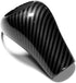 1 Piece Carbon Fiber Car Gear Shift Knob Cover Sticker Interior Trim for Mercedes Benz W204 W212 A G E C Class CLS Accessories (Black)...