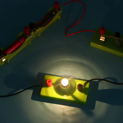 DIY Parallel Series Circuit, Kids Circuit Learning Starter Kit Physics Science Entry Experiment Educational Toys DIY Project Building Basic Electr...