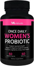 Women’s Probiotic 60 Billion CFU 60 Vegetable Capsules, Once Daily....