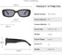 Rectangle Sunglasses for Women Black 90s Retro Sunglasses Fashion Y2K Square Sunglasses...