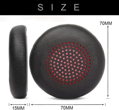 Replacement Ear Pads Cushion for Plantronics Voyager Focus 1/2 UC, Plantronics Voyager Focus B825 Headset Ear Covers,Ear Cushions Cover for Poly B...