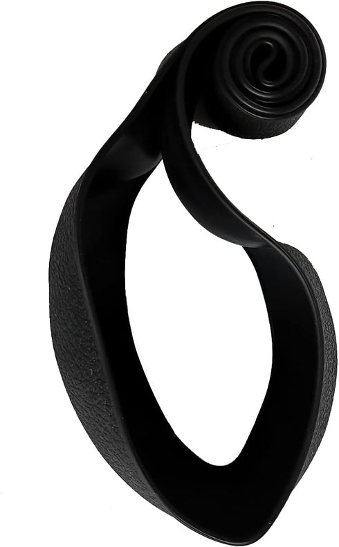 SEGADEN Leather Texture Soft Silicone Car Steering Wheel Cover Universal Anti-Slip Design Protective Case SWT1200 Black...