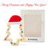 Jimibaby Christmas Teether - Teething Toy for Baby Boys & Girls, Ideal Stocking Stuffer, Comes with Gift Package (Christmas Hat)...