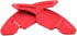 KIMISS 2pcs Aluminum Alloy Car Steering Wheel Shift Paddle Blade Shifter Extension for A3/A4L 2013-2016, for A5 2012-2016, etc Bright Red Color Ac...