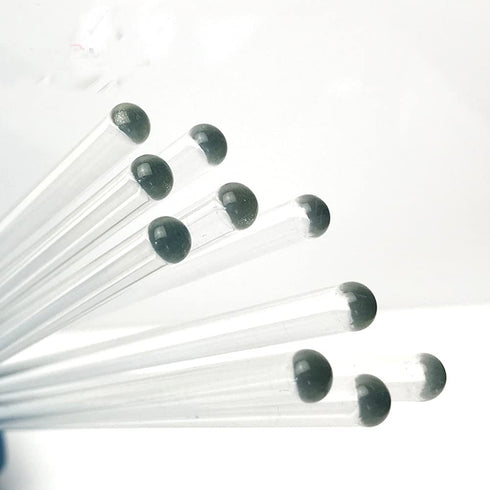 6pcs 20cm/7.9inch Glass Stirring Rod Stir Stick Heat Resistant Stirring Tool for Laboratory or Home Use...