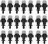 Cuifati Misting Nozzles,50pcs/Set Misting Nozzles Sprinkler Head Atomizer,for Garden Drip Irrigation System,Solid and...