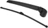 X AUTOHAUX Rear Window Windshield Back Glass Wiper Blade Arm Set for Audi Q5 2009-2018 350mm 14 Inch Black 8R0955425 8R09554071P9...