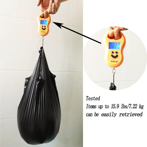 Small Black Trash Bags,Thicken Value 4 Gallon Trash Bag with Handle,100 Counts Small Garbage Bags Wastebasket Trash Can for Bathroom Bedroom Offic...