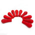 20pcs Latex Rubber Cap Red Latex Rubber Dropper Head Cap Ball Pipette Dropper Rubber Bulb for Glass Pipette Laboratory Supplies Accessories...