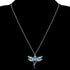BONSNY Statement Enamel Rhinestone Dragonfly Necklaces Pendant Original Design Gifts for Women Nature lover Jewelry...
