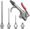 Air Blow Gun Kit Rubber Guard Nozzle,Air Blower Gun, Air Compressor Accessories Dust Cleaning Tool Pneumatic Tools (5 Pieces)...