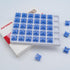 GATERON CJ Keyboard Switches, China Joy Light Dark Blue Purple Custom 5 Pin Through-Hole LED Linear Key Switches (35 PCS) (Light Blue Purple)...