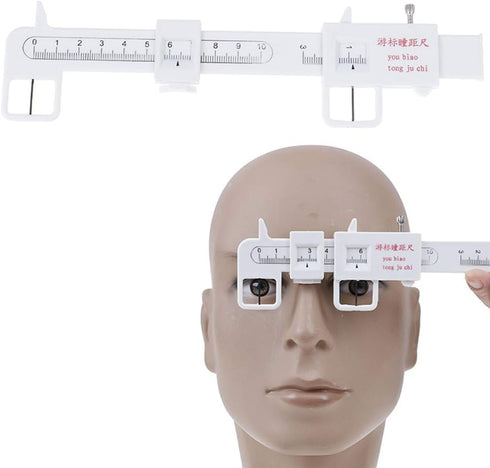 TableRe Measure Optical Vernier PD Ruler Pupil Distance Meter Eye Ophthalmic Tool (1 Pack)...