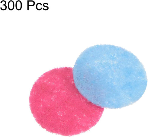 300pcs Round Felt Circles, 10mm 3/8" Pre Cut Felt Craft Pads Non-Woven Mini Felt Fabric Circles for DIY Sewing Handcraft Cut Projects Craft Finish...
