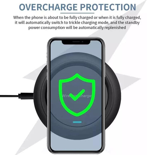Fast Wireless Charger (Black)...