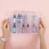 Craftelier - Portable Clear Case with Handle for 2 Tray Alcohol Inks with 24 Paint Pots Capacity | Approximate Dimensions 23.5 x 15.5 x 4.7 cm - (...