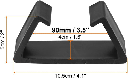 PATIKIL Patio Furniture Clips, 8 Pack Sofa Clamps Fixed Buckle Wicker Rattan Chair Fasteners for Outdoor, Black...