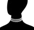 LINKY 10pcs White Lace Choker Necklace Women Jewelry Set...