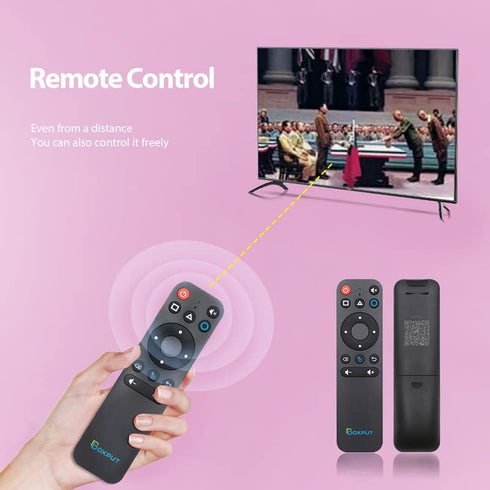 BPR1S Air Mouse Remote Bluetooth Voice Remote Control with 6 Axis Gyro Support Full Buttons IR Learning Bluetooth Remote Control for PC Android TV...