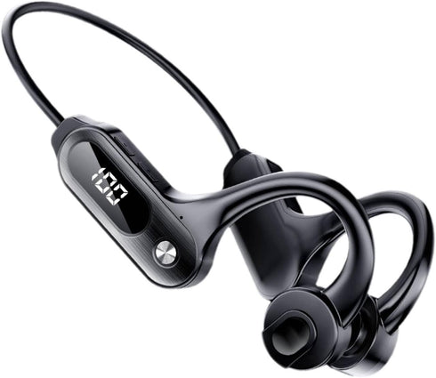 Bluetooth Headset for Bone Conduction 5.3 Wireless Sports Running Waterproof pluggable Non-in-Ear Headphones...