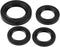 Gy6 Oil Crankshaft Seal,GY6 Oil Seal,4 Pcs Engine Oil Seal Kit Engine Crankshaft Gear Crank Case Oil Seal Rubber for GY6 125cc 150cc 152 157QMJ Hr...