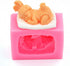 2Pcs 3D Sleeping Baby Silicone Chocolate Candy Fondant Mold Handmade Soap Candle Mold Baby Shower Party 1st Birthday Party Cake Topper Decoration ...