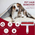 Pet Hair Remover -Cat and Dog Hair Remover for Couch Lint -Roller for Pet Hair - Furniture, Carpet, Car Seat, Reusable Pet Hair Roller with Self-C...
