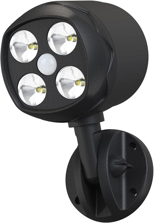 Motion Sensor Outdoor Lights, Battery Operated Outdoor Lights, 600LM Motion Detector Lights for Outside, 6000K LED Security Light Battery Powered ...