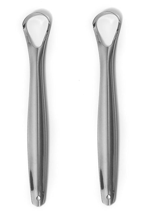 Tongue Cleaner,Tongue Scraper Cure Bad Breath,Tongue Cleaners Stainless Steel,Tongue Scrapers for Adults & Kids Fresher Breath in Seconds by AARAM...