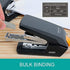 Staplers Office,Small One Touch Stapler Effortless Ergonomic Design, 25 Sheet Capacity(Deli0370)...