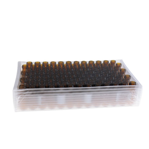 Autosampler Vial, 2 ml HPLC Vial, Amber Chromatography Lab Vial, Sample Vial with Writing Area, 9-425 Screw-Thread Vial, Pack of 100 by ALWSCI...