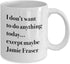 Jamie Fraser Mug, Funny Ceramic Outlander Coffee Cup, JAMMF...