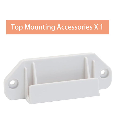 Retractable Mesh Baby Gate Replacement Parts Retractable Mesh Dog Gate Full Set Wall Mounting Baby Gate Hardware Mesh Pet Gate Accessories Extra W...