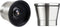 Stainless Steel Pepper Mill Shaker and Salt Grinders?Mill Salt & Pepper Lid - Easy To Use and Adjustable Salt and Pepper?Stainless Steel Grinder T...