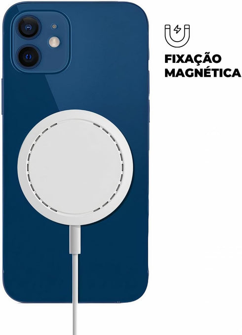 | Magnetic wireless charger compatible with Magsafe, Fast Recharging, 1M, Qi Standard Compatibility, Type-C Input...