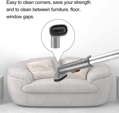 Crevice Tool and Dust Brush, Vacuum Accessories Attachments Compatible with Shark Navigator Lift-Away Vacuum Cleaner Models NV350, NV352, NV355, N...