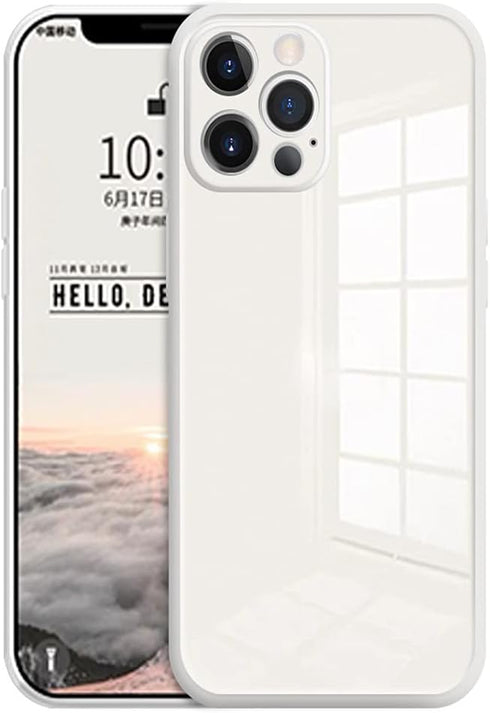 Case for iPhone 12 Pro Max Case, for iPhone 12 Pro Max Cases with Full Camera Lens Back,Protector Phone,Tempered Glass Quality,Silm Covers 6.7" Wh...