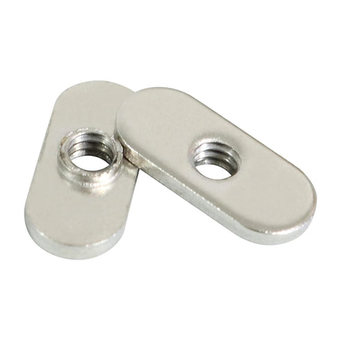 20 Packs 1/4"-20 Centered Hole Sliding T-Nuts for 10 Series T Track Extrusions, T Slot Accessories for Aluminum Extrusion Profile Rail...