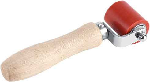 Rubber Hand Roller, 40mm Silicone High Temperature Resistant Seam Removable Hand Pressure Roller Roofing PVC Welding Tool for Air Heating Welding ...