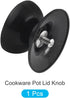 METALLIXITY Home Pot Cover Lid Knob Handle Replacement, Heat Resistant Cookware Lid Grip, for Slow Cookers, Skillets and Kitchen Cookware Lids Cov...
