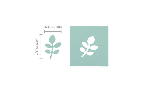 Bira Craft 1 inch Leaf Shape Lever Action Craft Punch for Paper Crafting Scrapbooking...