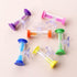 Purple Toothbrush Timer, 2mins Sand Clock Timer Plastic Suction Cup Hourglass Sandglass Desktop Ornament Party Favors Kitchen Utensils and Gadgets...
