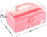 Funtopia Plastic Art Box for Kids - Portable Multi-Purpose Storage Box for Toys, Crafts, Art Supplies - Pink...