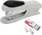 Grey Desktop Stapler Portable Stapler with 25 Sheet Capacity, Two Binding Modes, Classic Staplers with 1000 Staples, Staplers for Office School Ho...